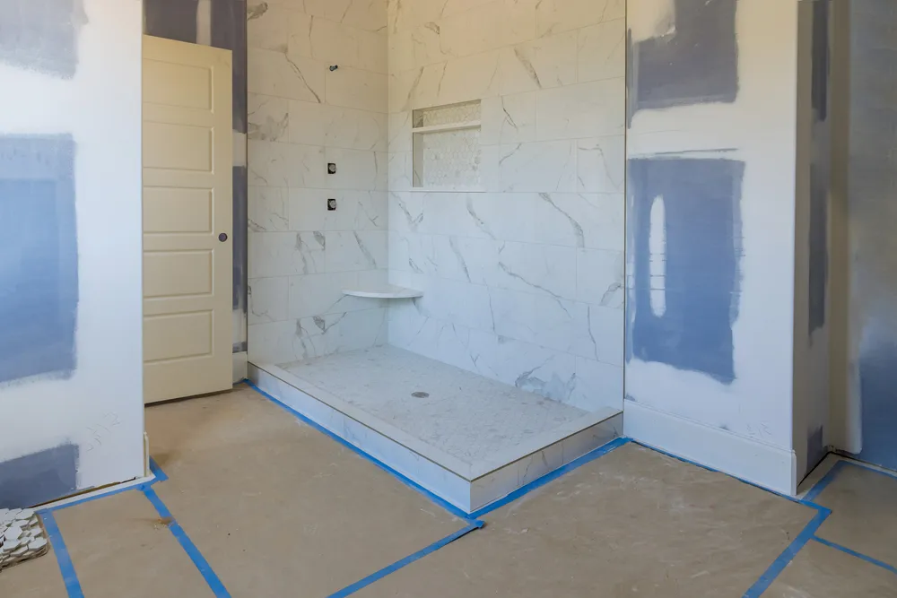 Renovation,Construction,Of,Master,Bathroom,With,New,Under,Construction,Bathroom