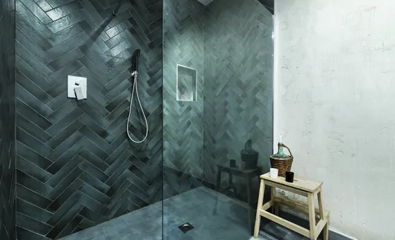 Beautiful Curbless Shower