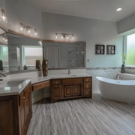 Bathroom remodel by The RockAway Company